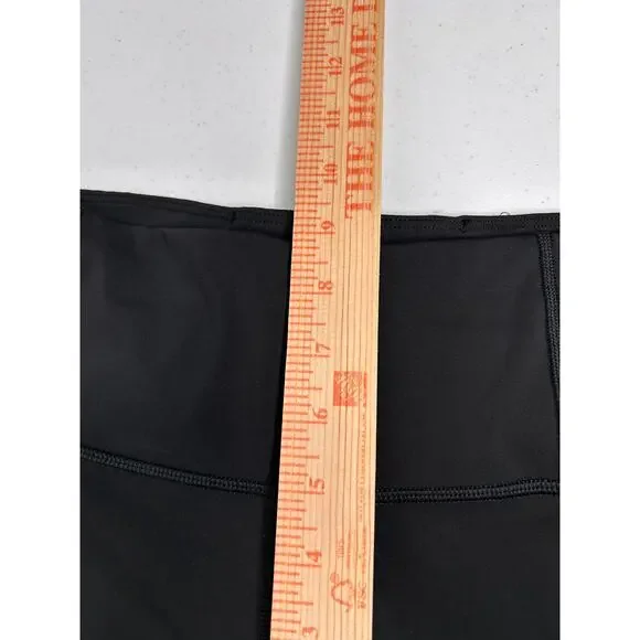 Athleta Ultimate Stash II Capri Leggings Sz S Black EUC - Picture 10 of 11